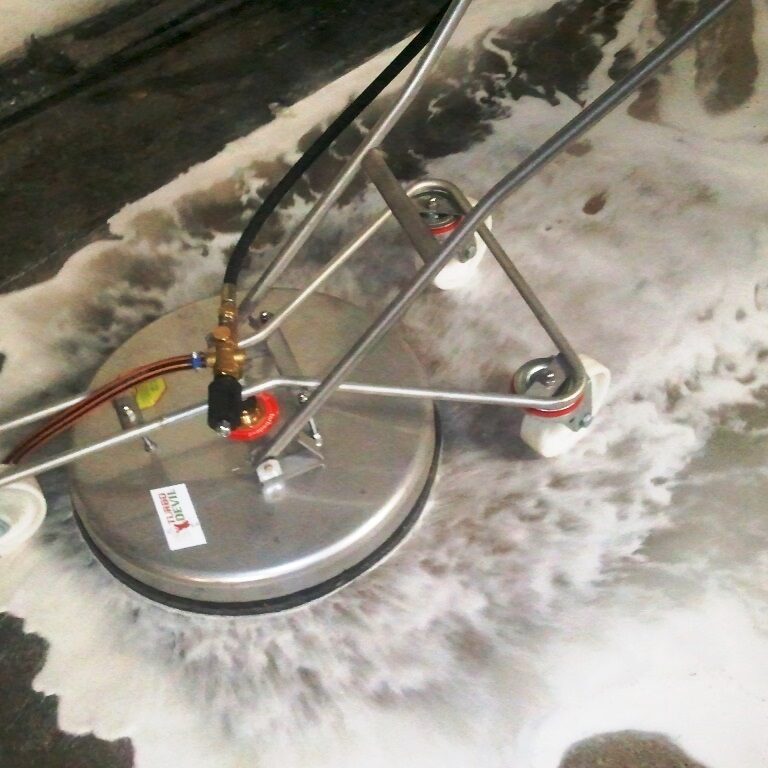 komsol controll innerseal risse beton garage chloride impregnieren Cleaning reinigen heisses wasser deepclean